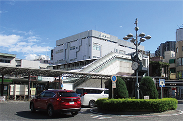 最寄り駅のJR東北線「西川口駅」。上野・東京など
          都心方面へのアクセスも良好です。